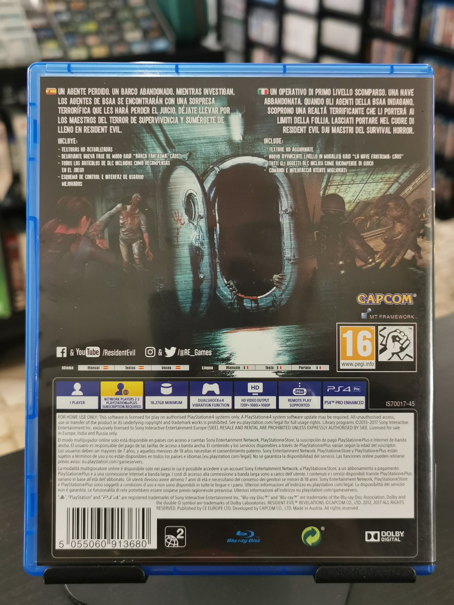 Resident Evil Revelations (PS4)