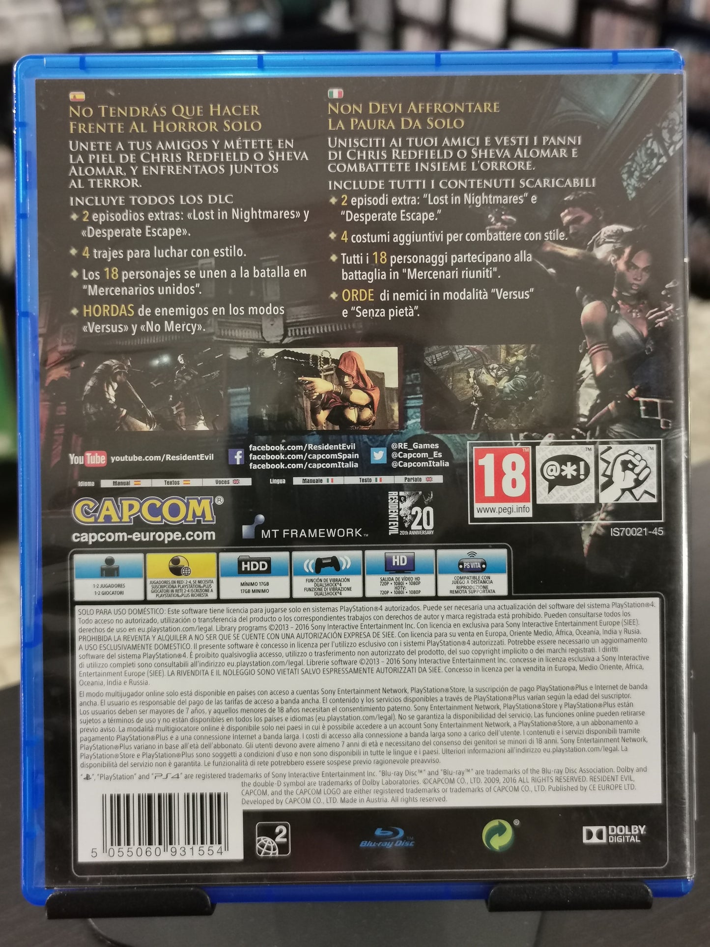 Resident Evil 5 (PS4)