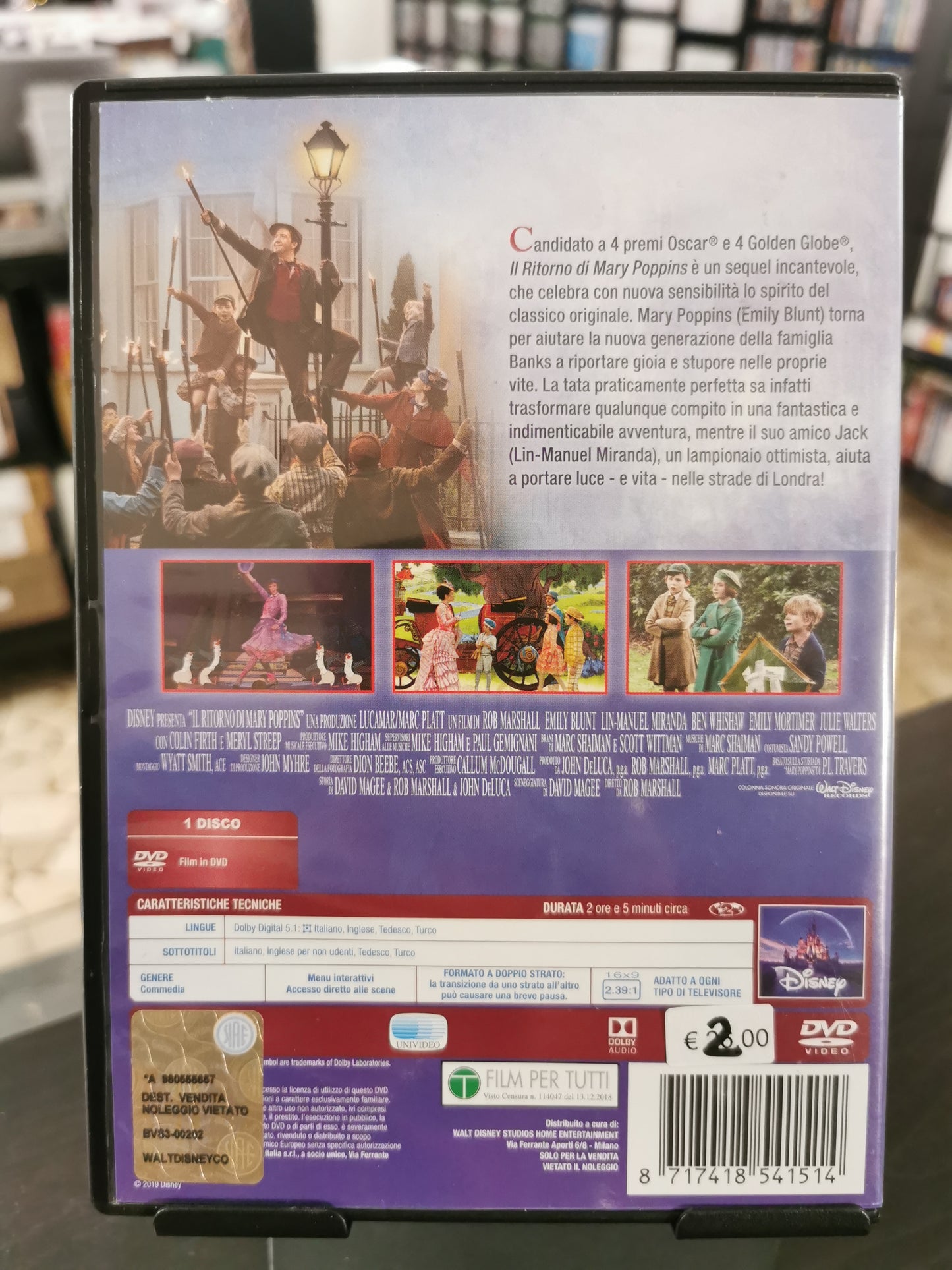 Il Ritorno di Mary Poppins (DVD)