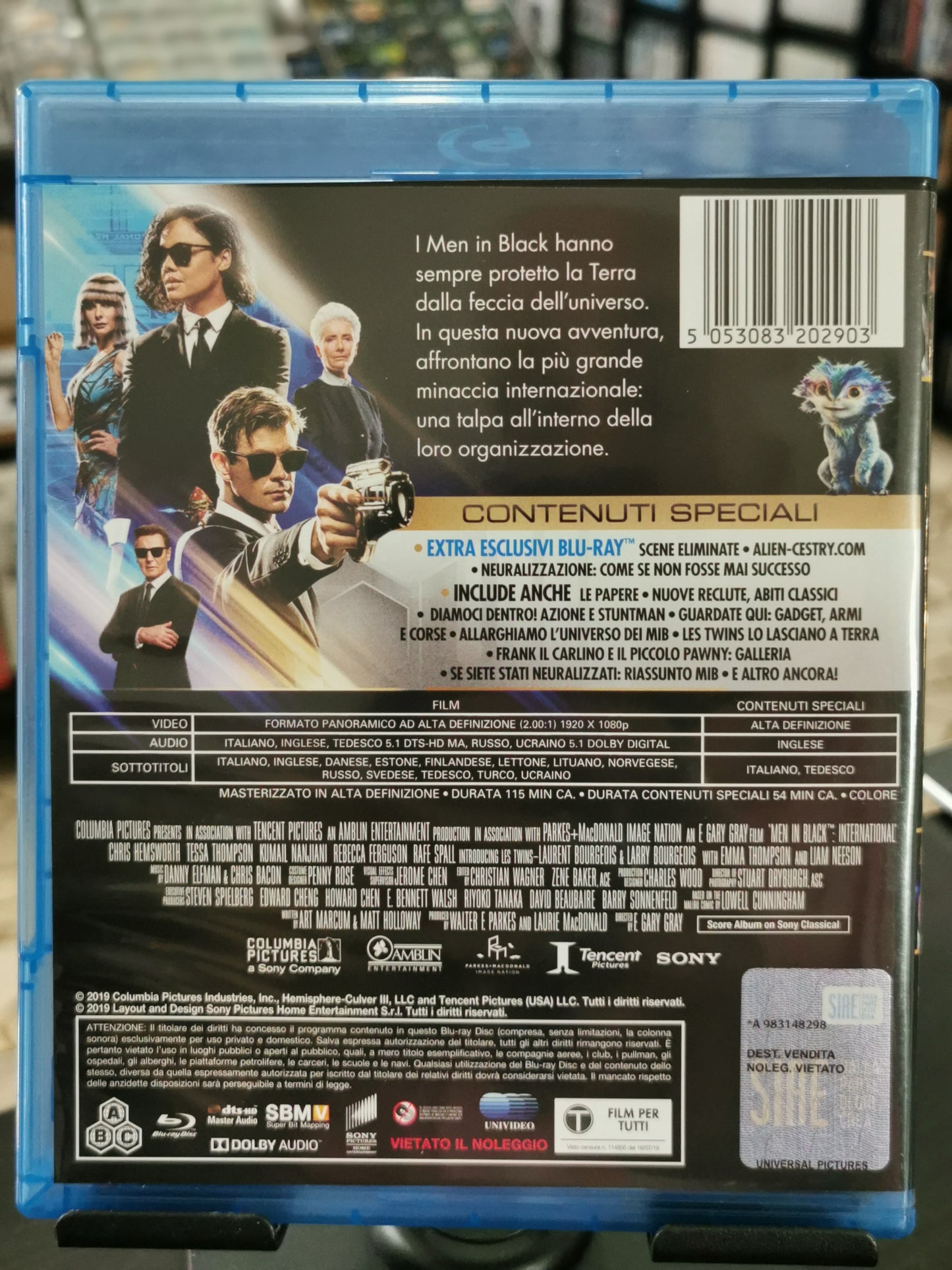 Men in Black: International (Blu-ray)
