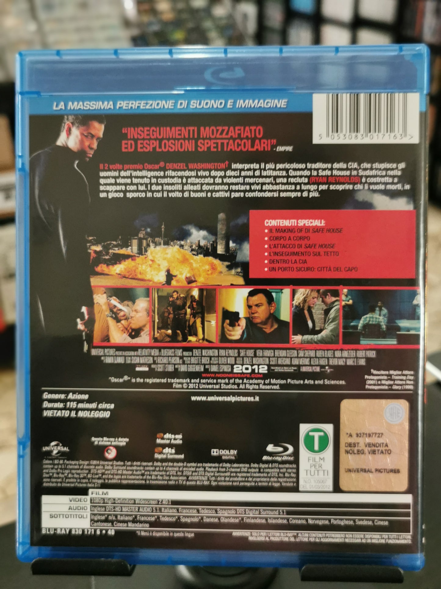 Safe House – Nessuno è al sicuro (Blu-ray)