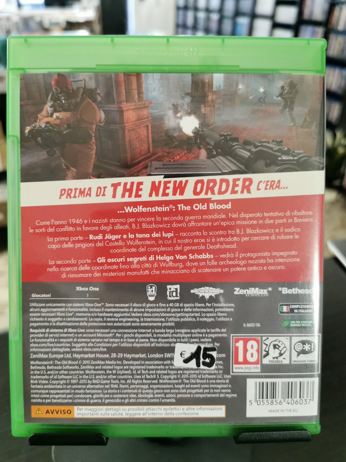 Wolfenstein: The Old Blood (Xbox One)