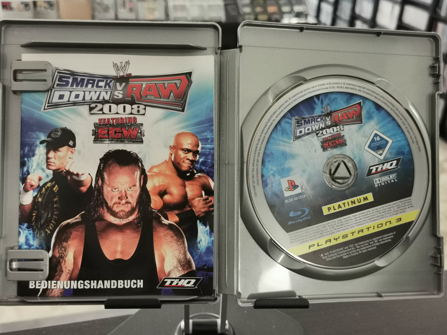 WWE SmackDown vs. Raw 2008 (PS3) – Platinum