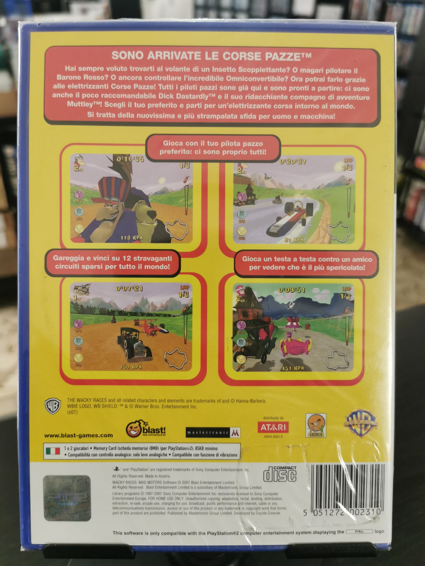 Corse Pazze: Motori Imbizzarriti (PS2) - Nuovo