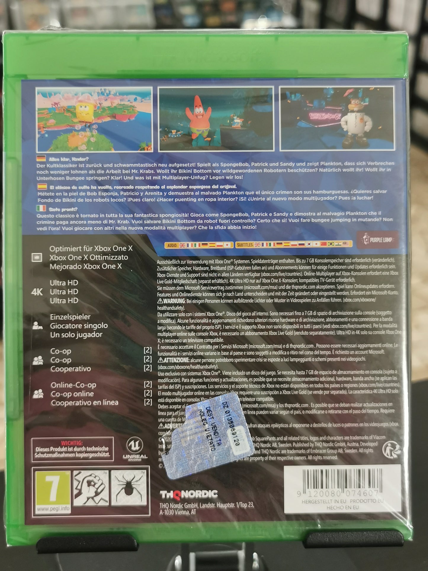SpongeBob SquarePants: Battle for Bikini Bottom – Rehydrated (Xbox One) *Nuovo