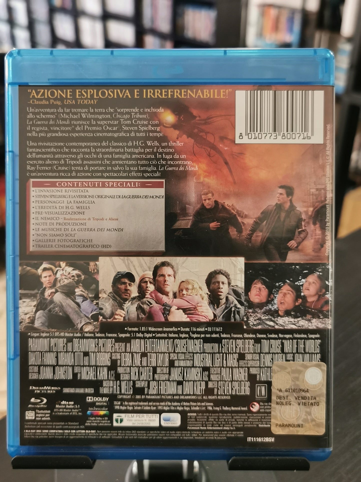 La Guerra dei Mondi (Blu-ray)