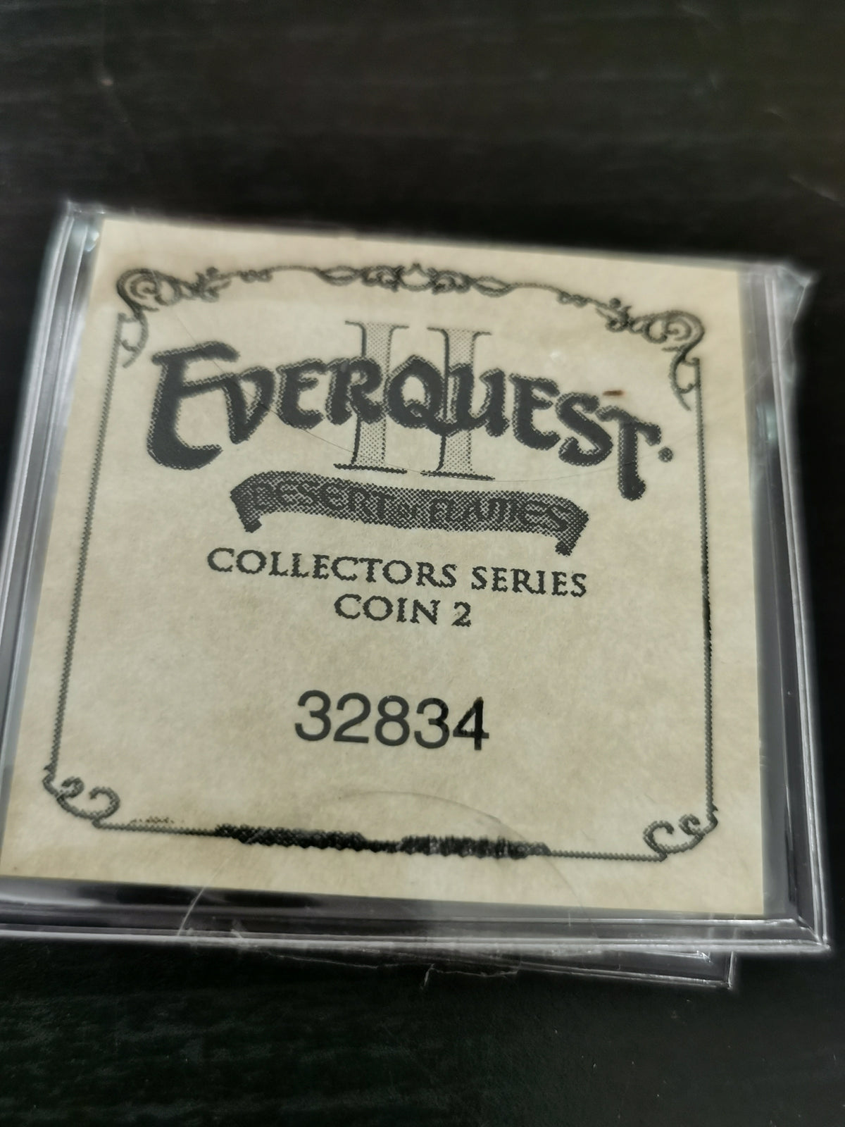 EverQuest II: Desert of Flames (PC) Collectors Series Coin