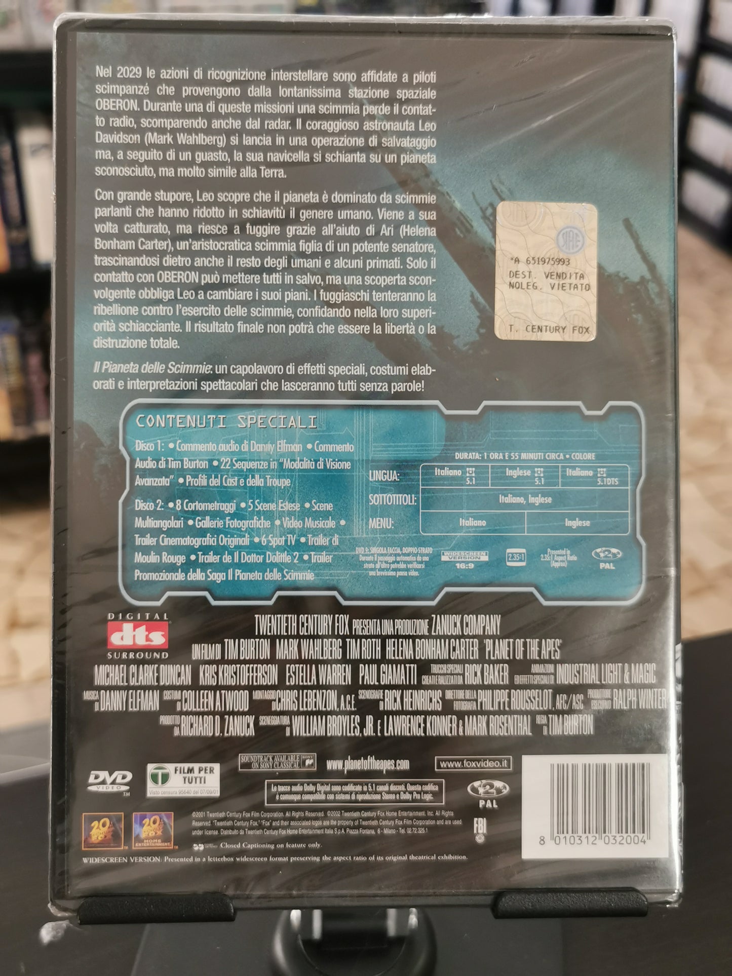 Planet of the Apes – Il pianeta delle scimmie (DVD) *Nuovo