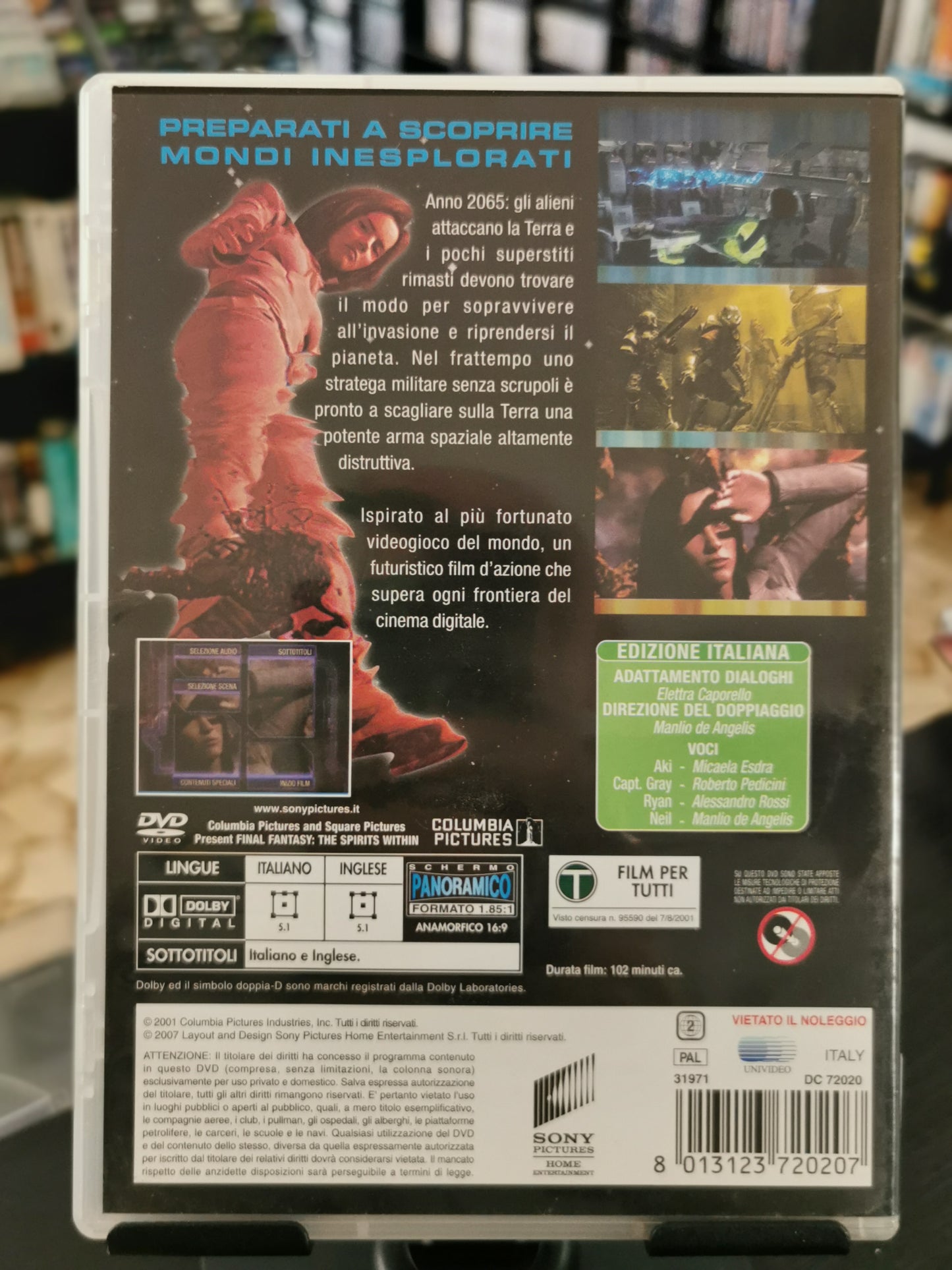 Final Fantasy – The Spirits Within (DVD)