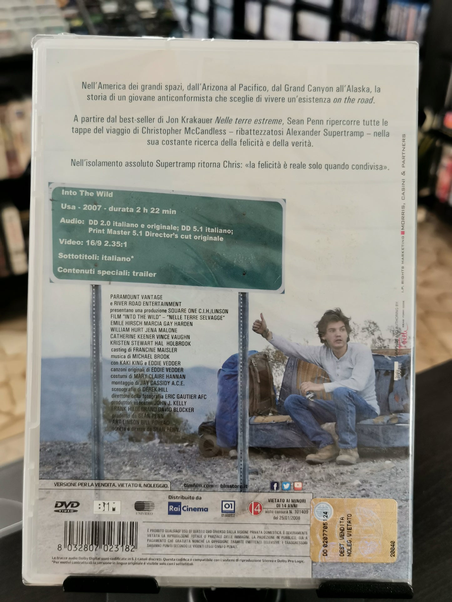 Into the Wild – Nelle terre selvagge (DVD) *Nuovo