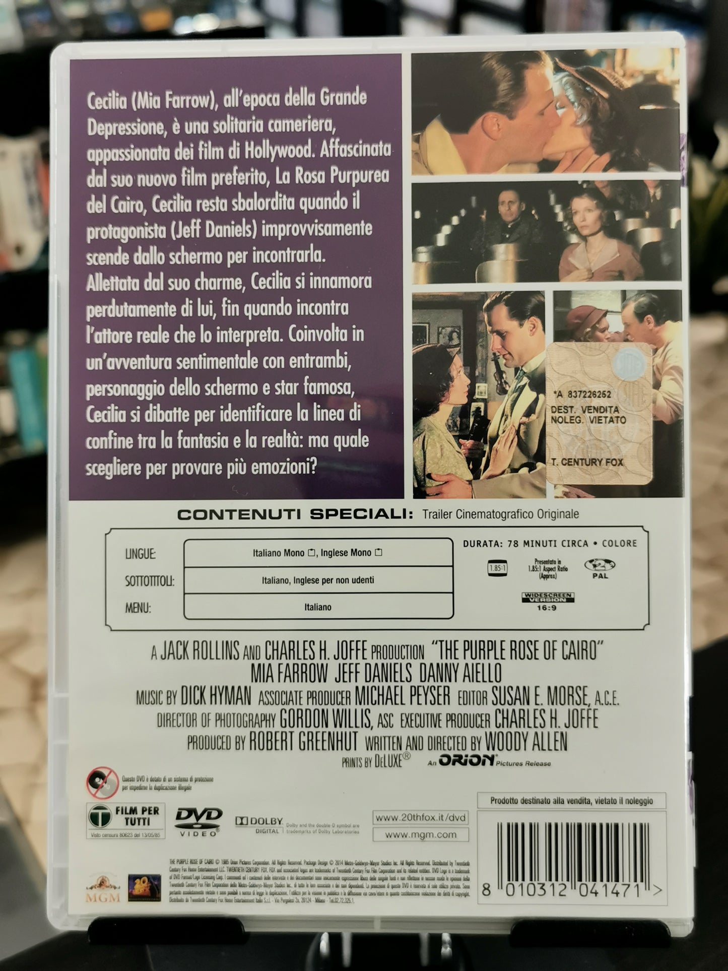 La Rosa Purpurea del Cairo (DVD)
