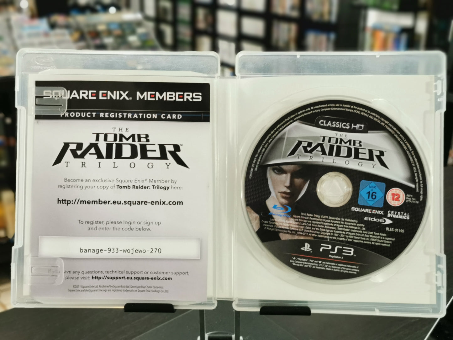 Tomb Raider: Trilogy (PS3) - Senza Manuale