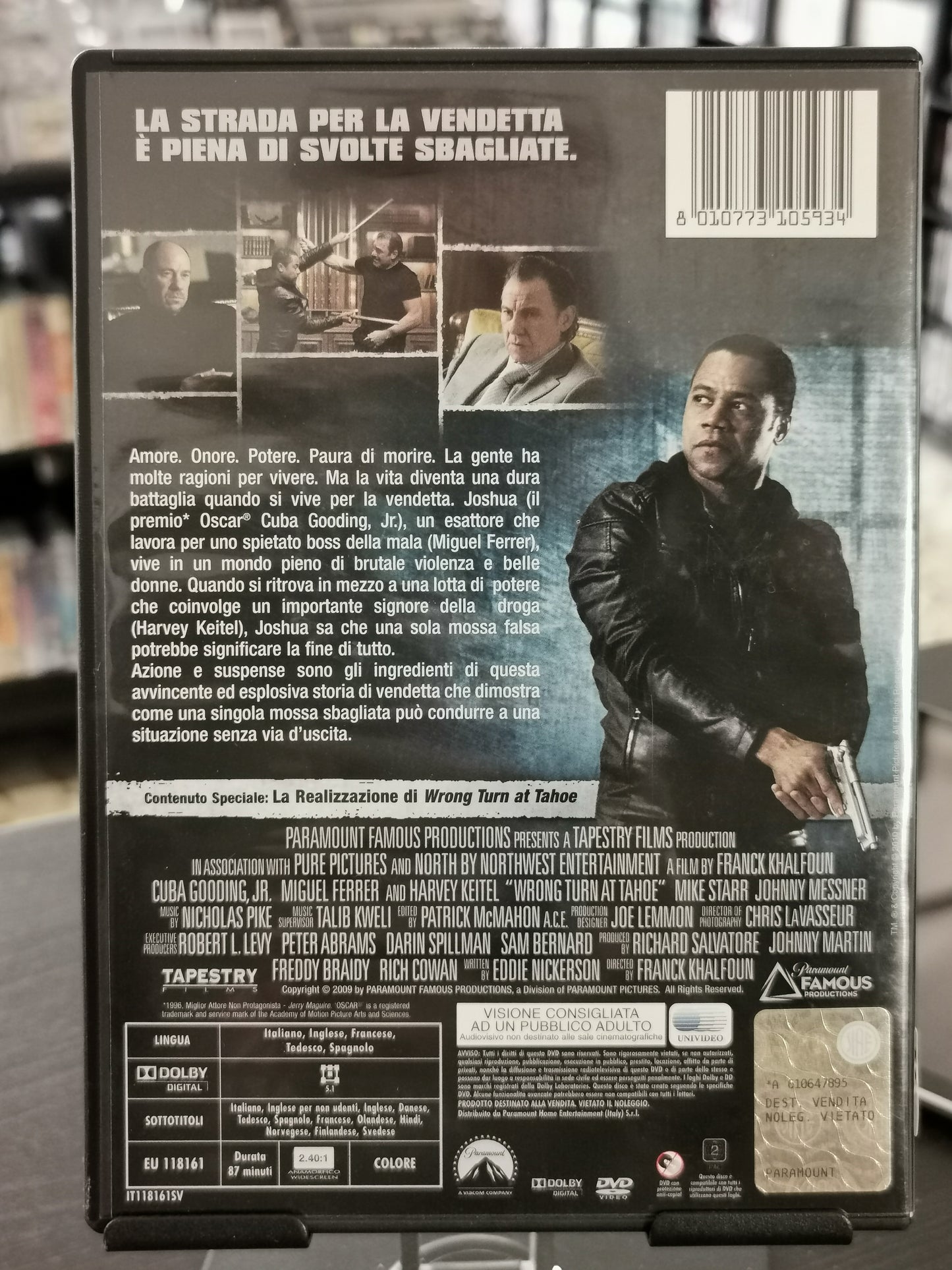 Wrong Turn at Tahoe – Ingranaggio Mortale (DVD)