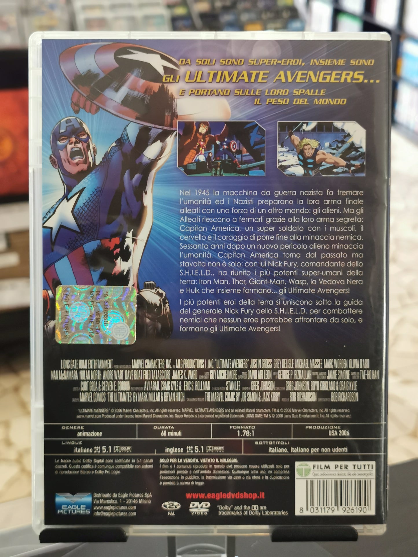 Ultimate Avengers – Il Film (DVD)