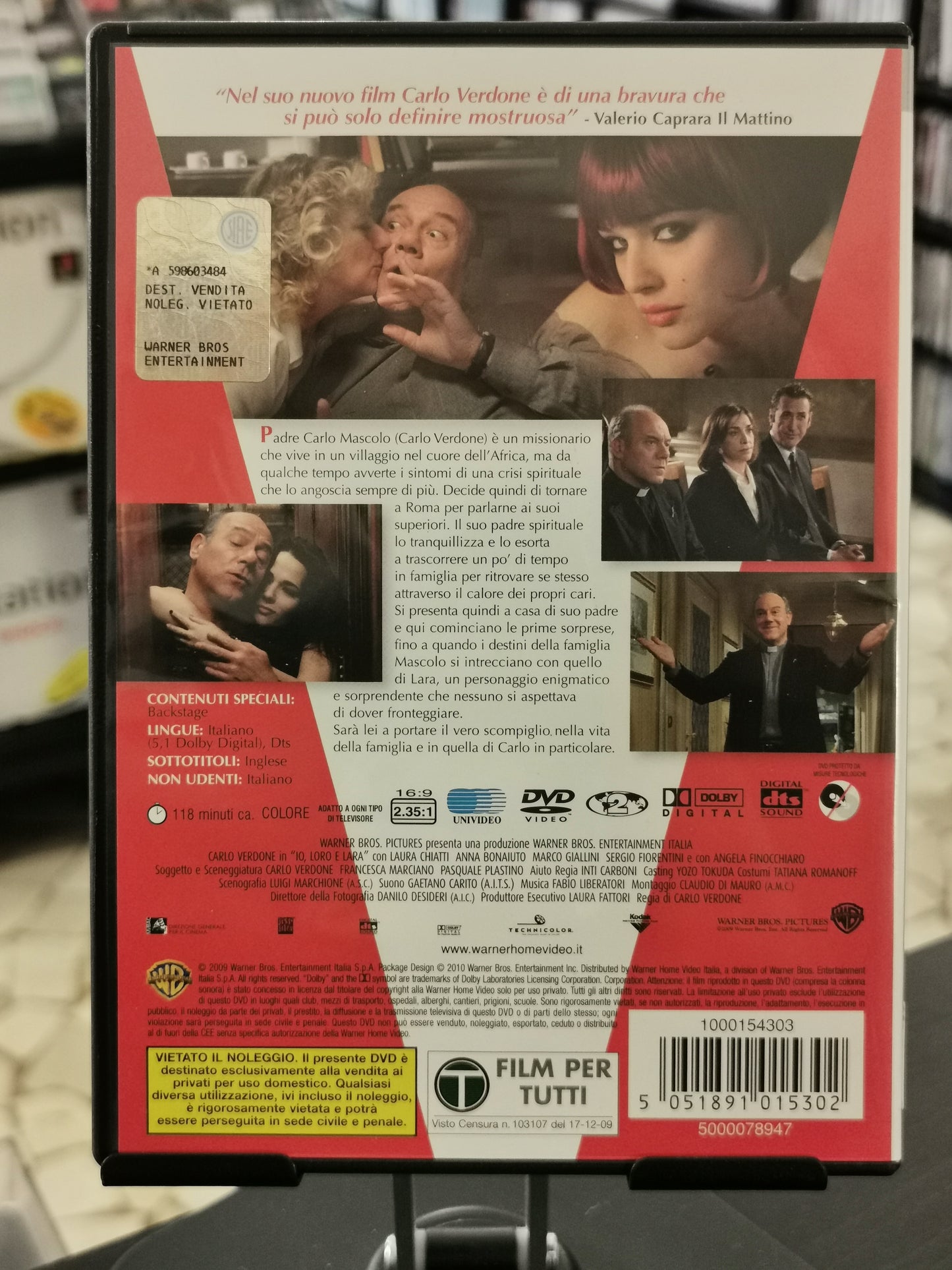 Io, Loro e Lara (DVD) - Edizione a tiratura limitata