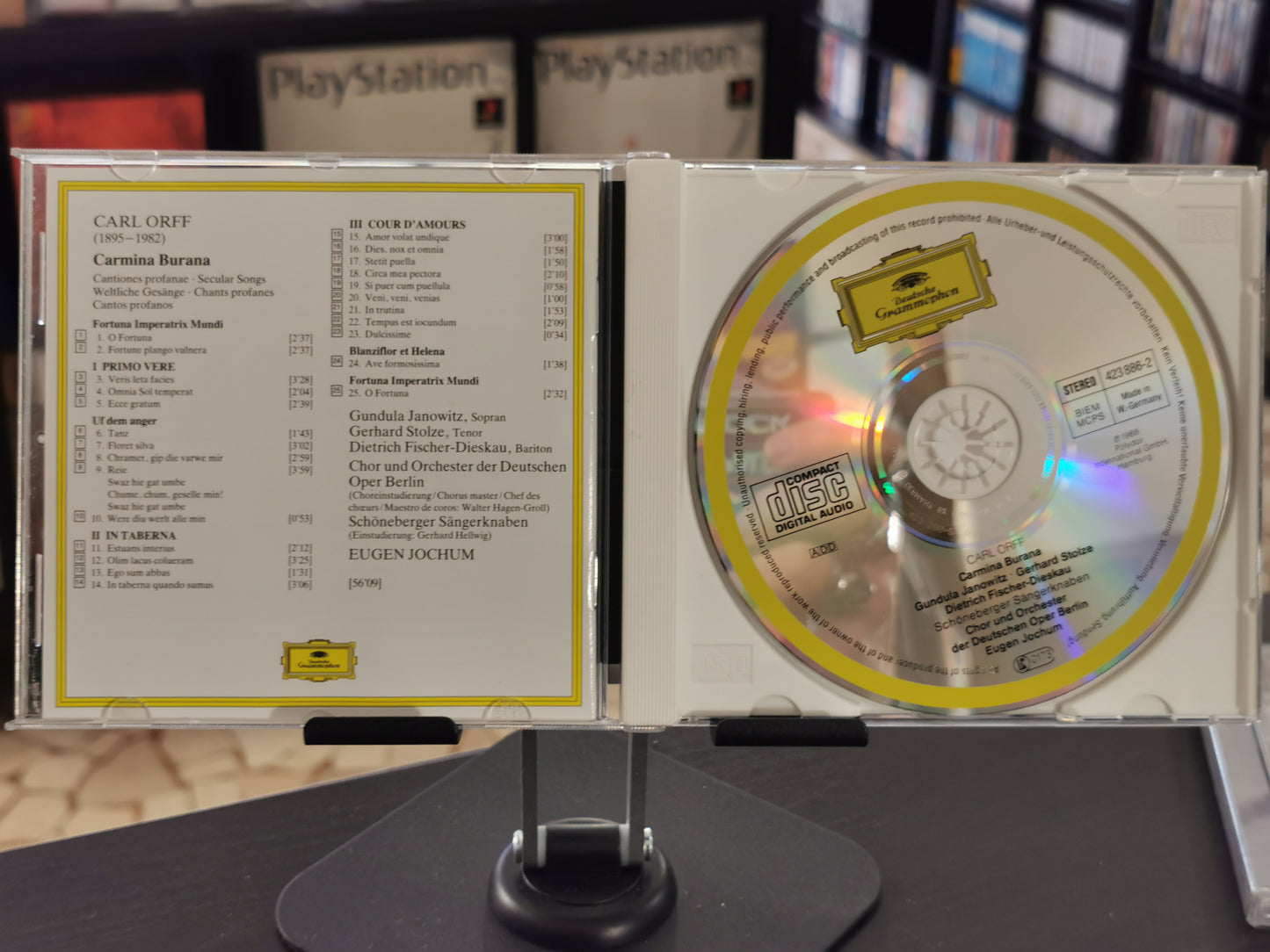 Carl Orff, Gundula Janowitz ∙ Gerhard Stolze ∙ Dietrich Fischer-Dieskau, Chor* und Orchester Der Deutschen Oper Berlin, Eugen Jochum – Carmina Burana