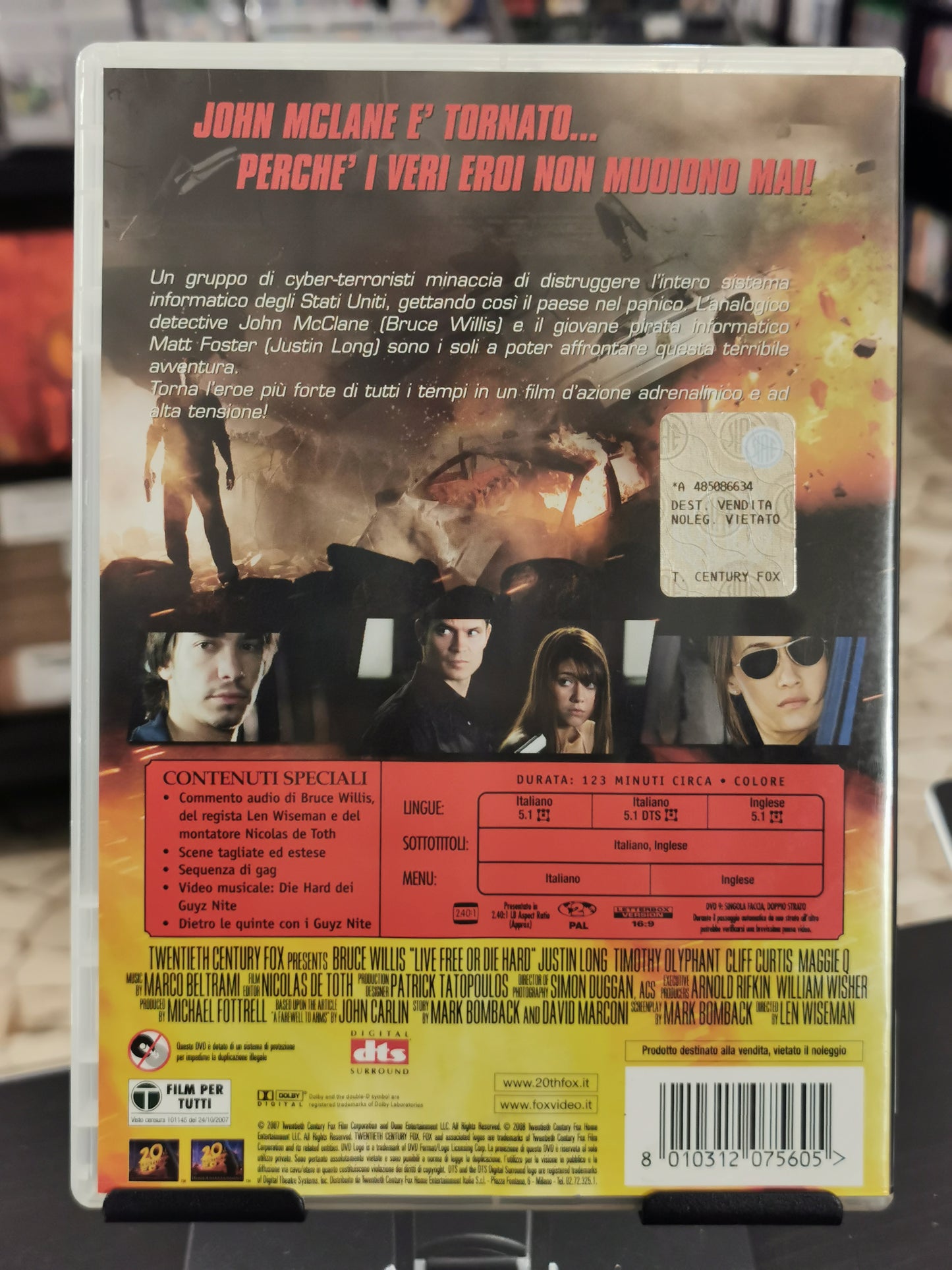 Die Hard – Vivere o Morire (DVD)