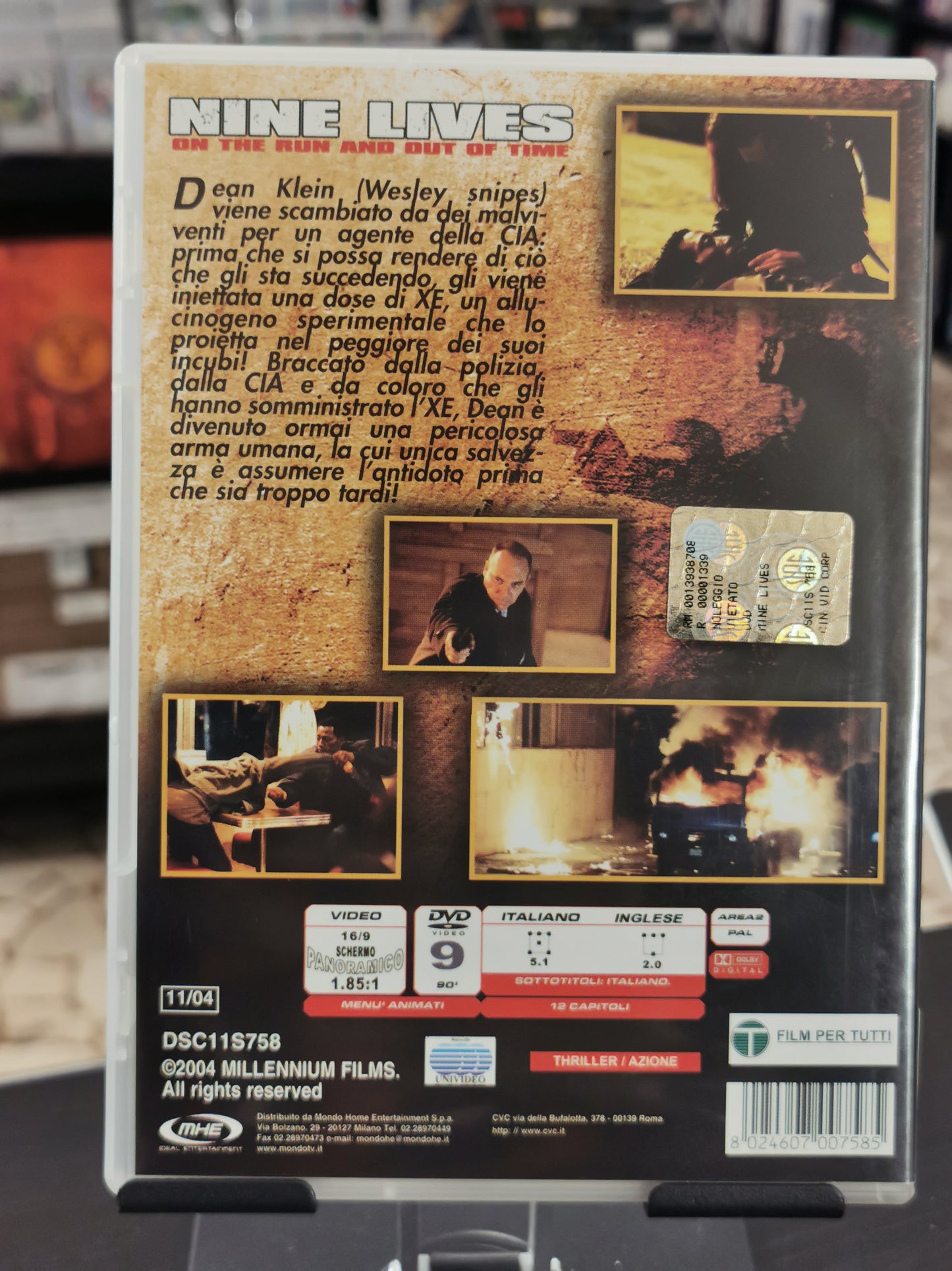 Nine Lives – On the Run and Out of Time (DVD)