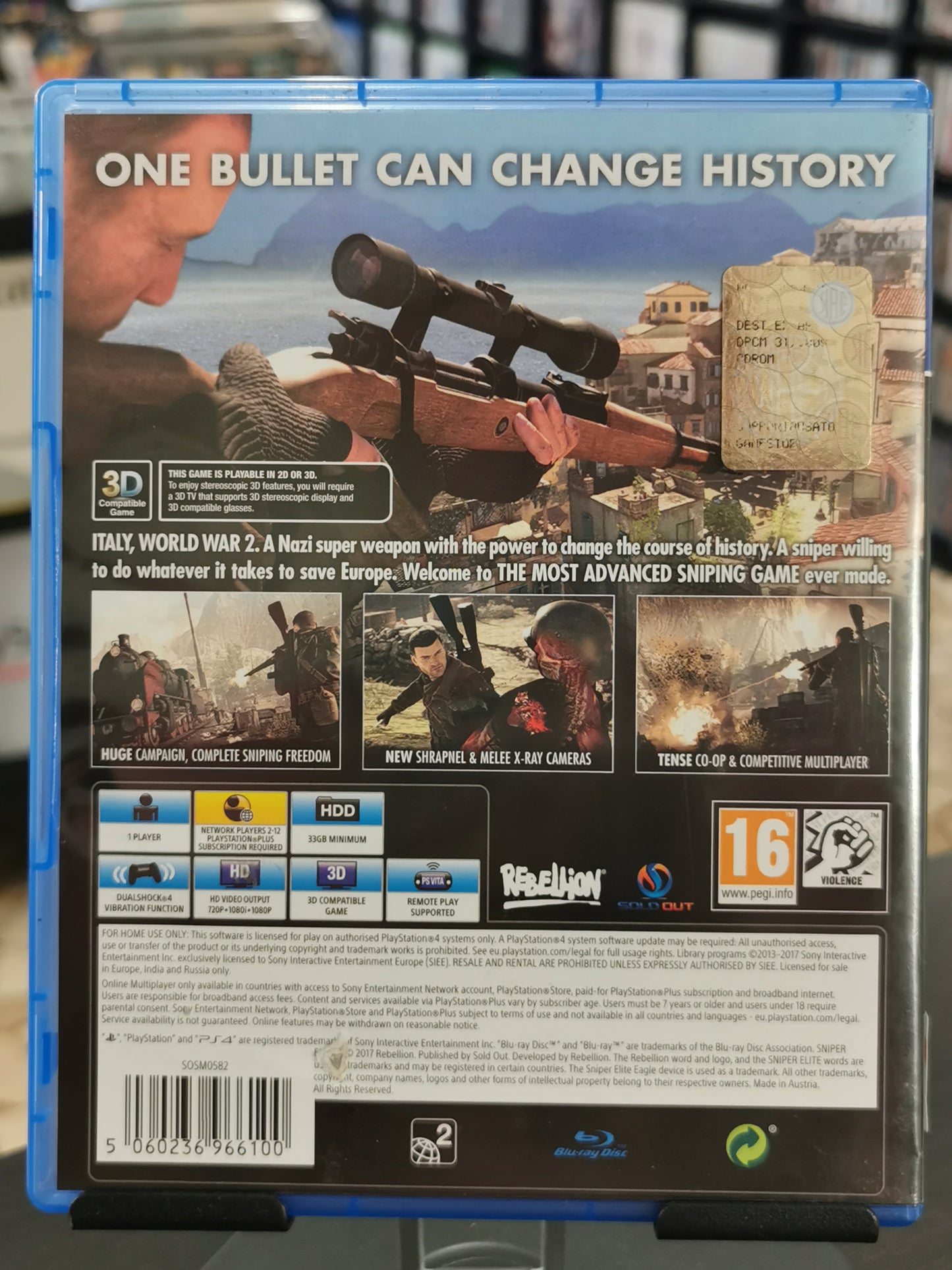 Sniper Elite 4 (PS4)