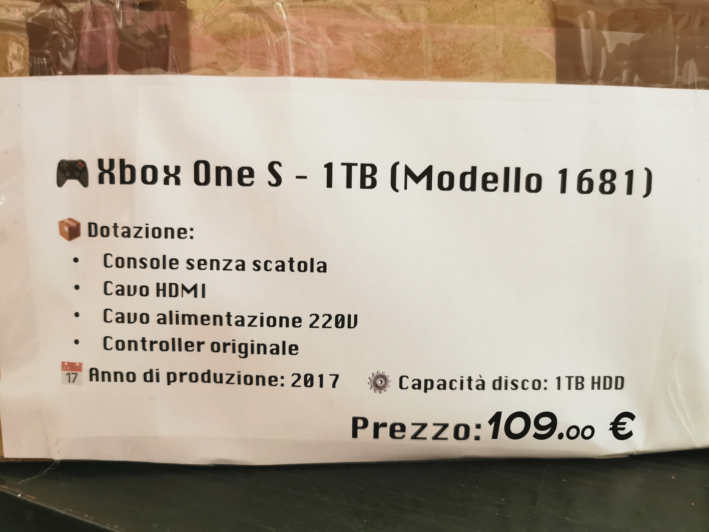 Xbox One S 1Tb