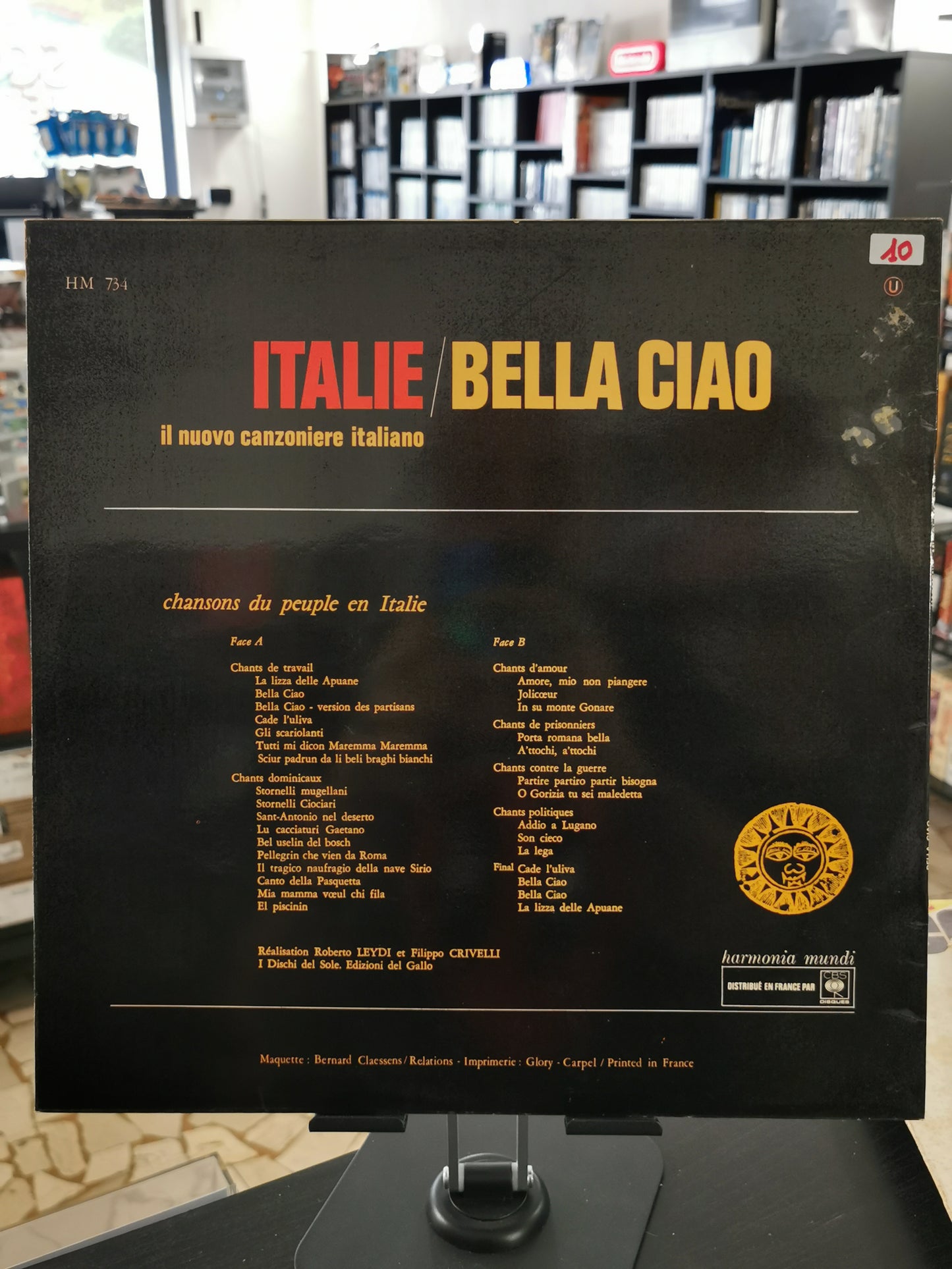 Il Nuovo Canzoniere Italiano – Italie / Bella Ciao (LP)