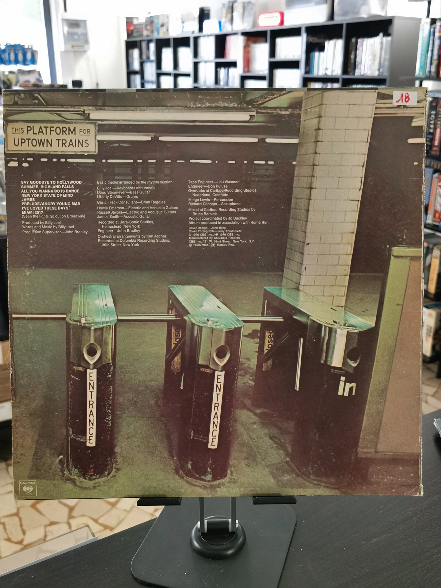 Billy Joel – Turnstiles (LP)