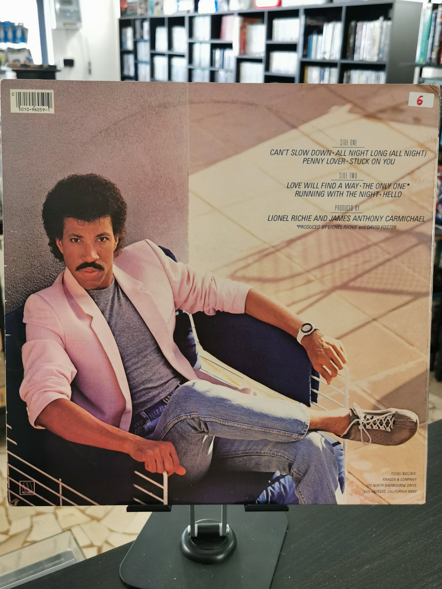 Lionel Richie – Can’t Slow Down (LP)