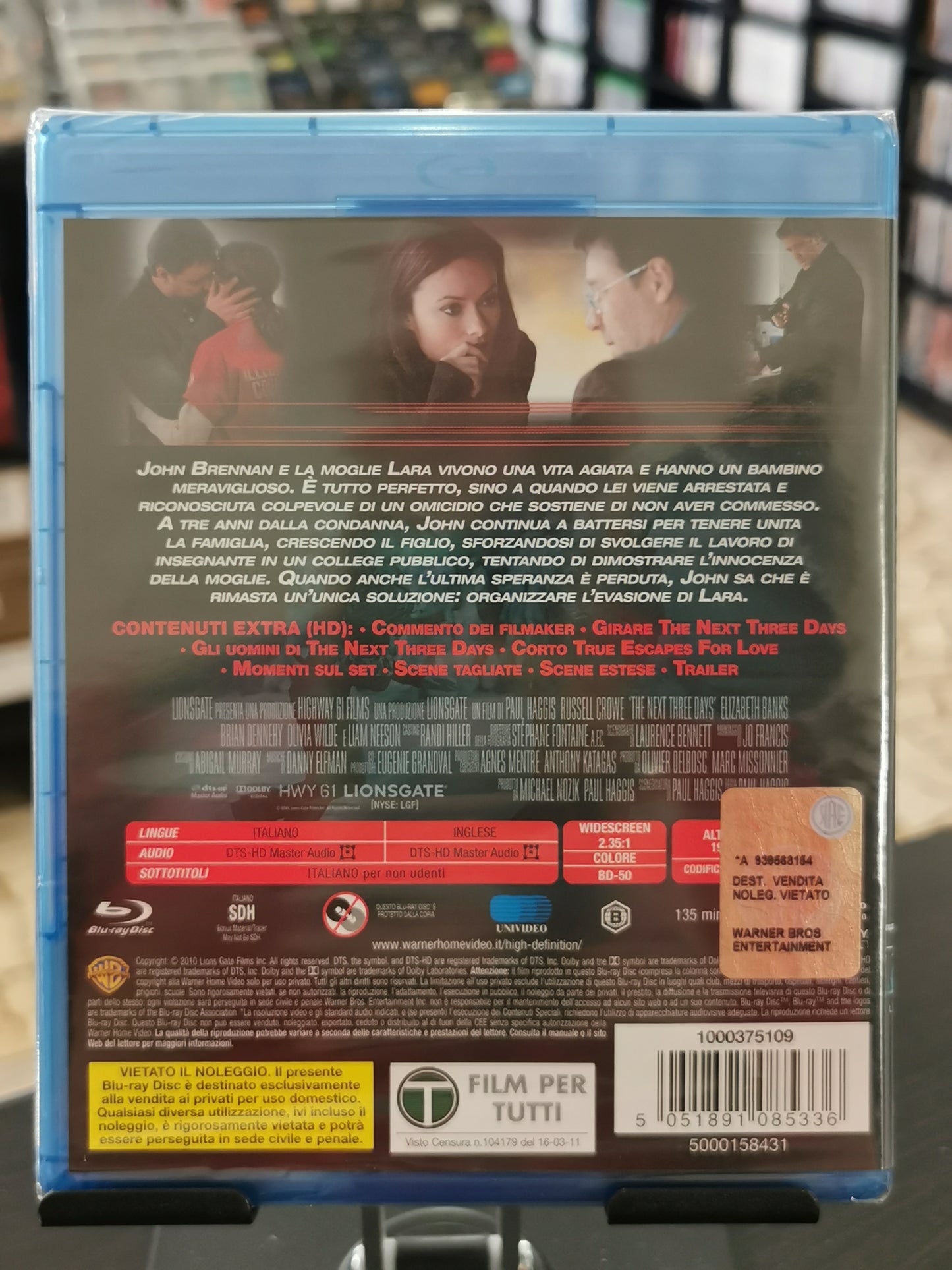 The Next Three Days (Blu-ray)