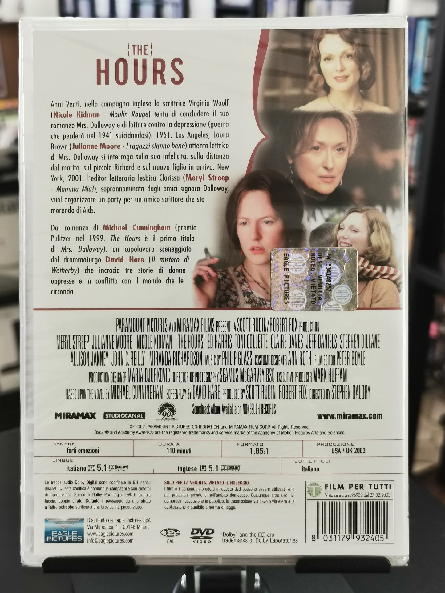 The Hours (DVD) *Nuovo