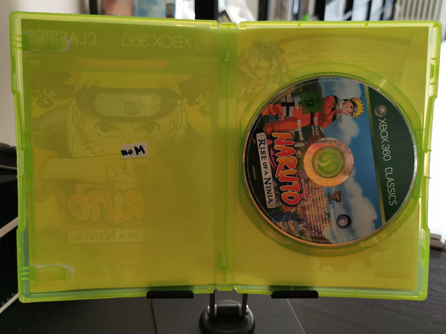 Naruto: Rise of a Ninja - Classics (Xbox 360) - No Manuale