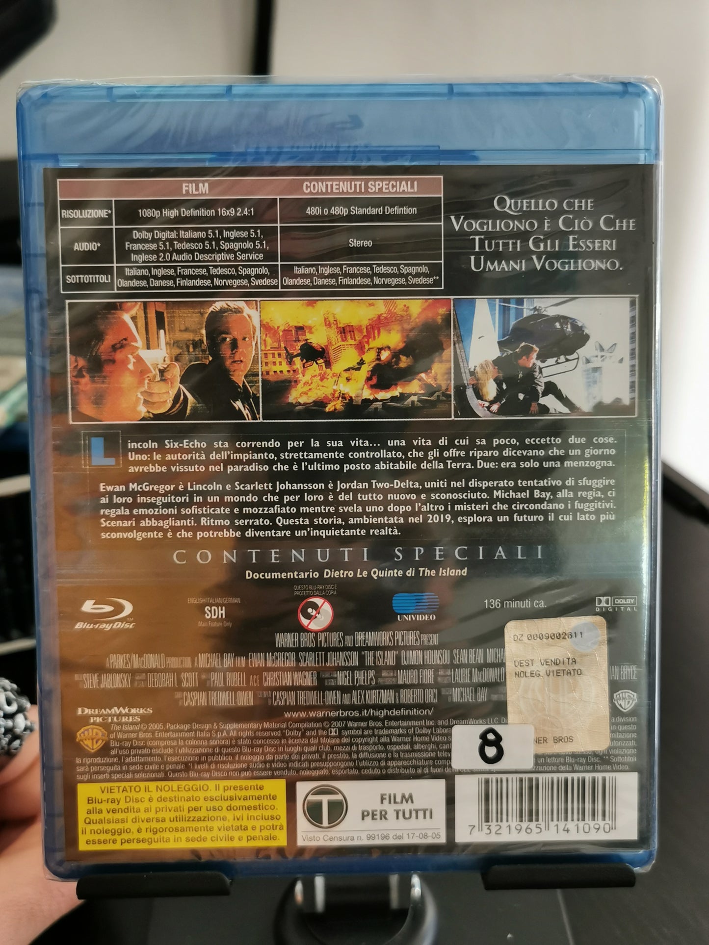 The Island (Blu-ray) *Nuovo