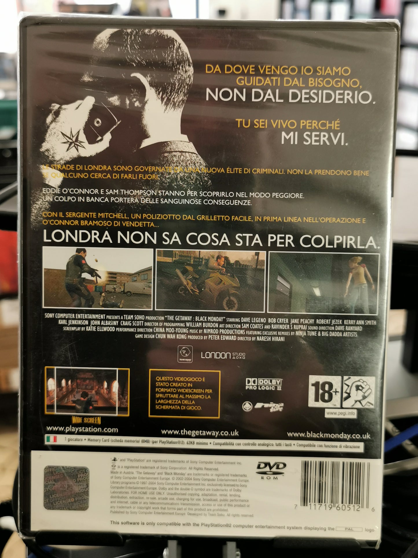 The Getaway: Black Monday (PS2) *Nuovo