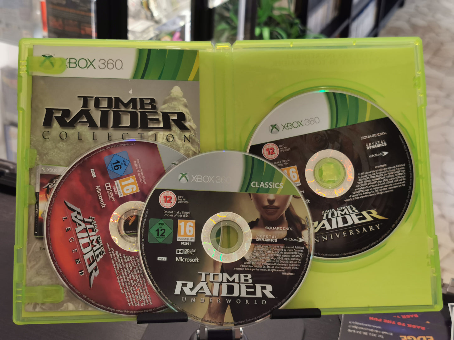 Tomb Raider Collection (Xbox 360) - Classics - Cover custom
