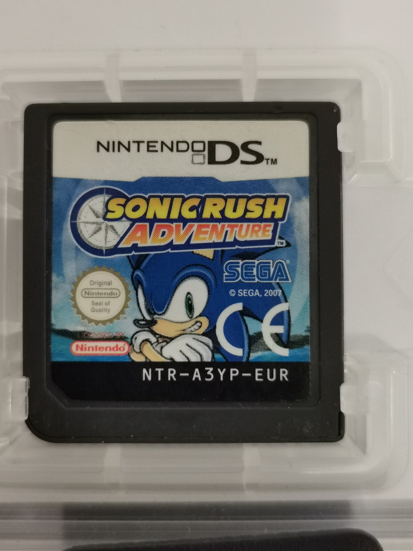 Sonic Rush Adventure (DS) - Cover custom
