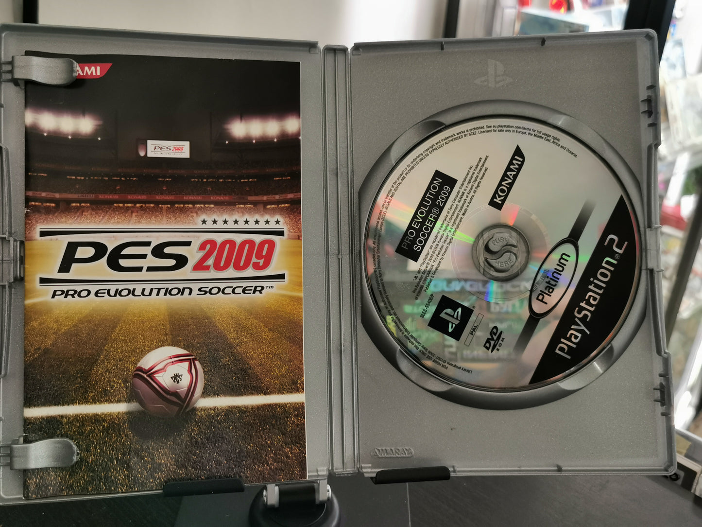 PES 2009: Pro Evolution Soccer (PS2) - Platinum
