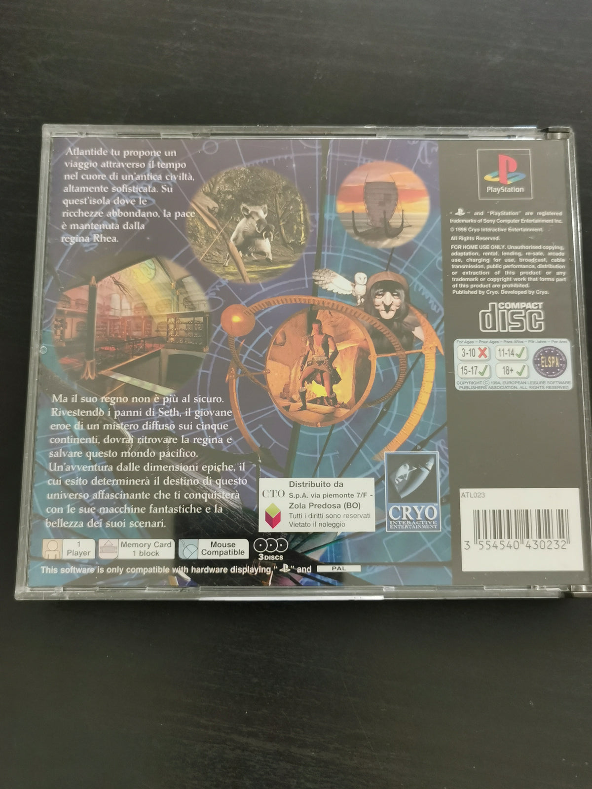 Atlantis: Segreti d’un mondo perduto (PS1)