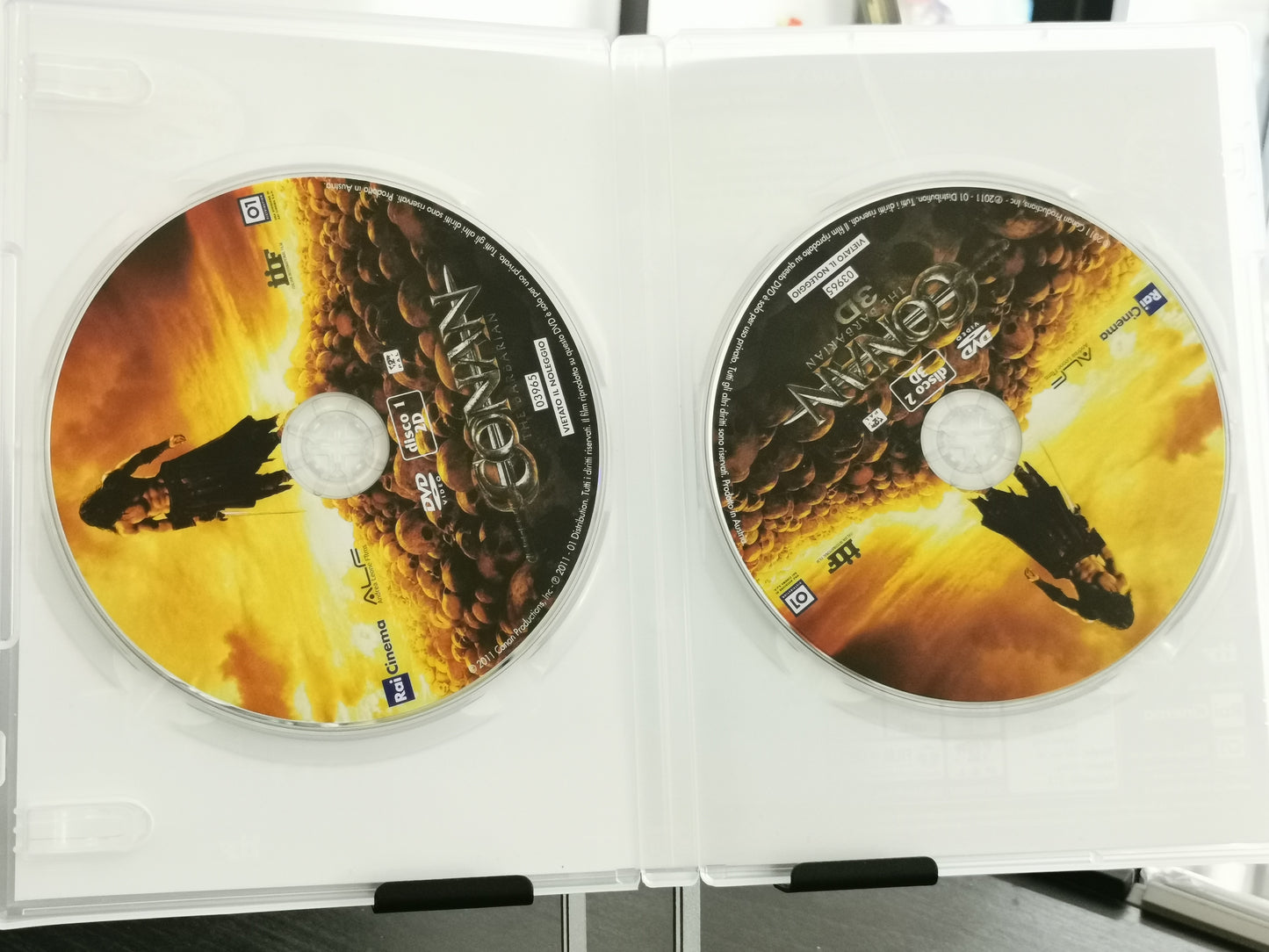 Conan The Barbarian 3D (DVD) - 2 dischi - Senza occhiali 3D