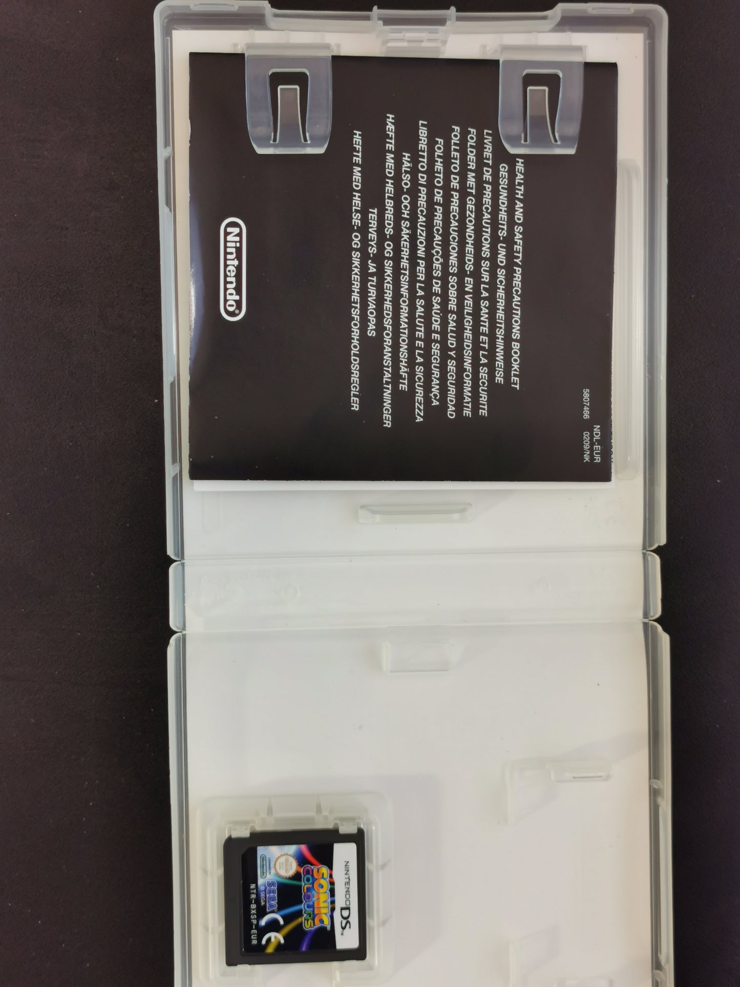 Sonic Colours (DS) - No Manuale