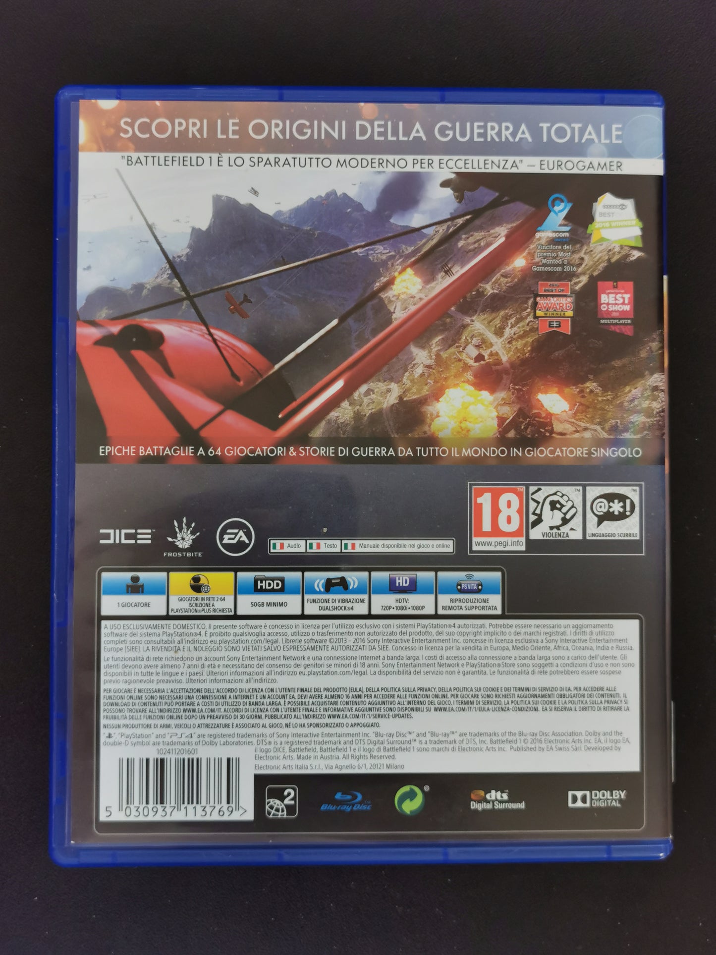Battlefield 1 (PS4)