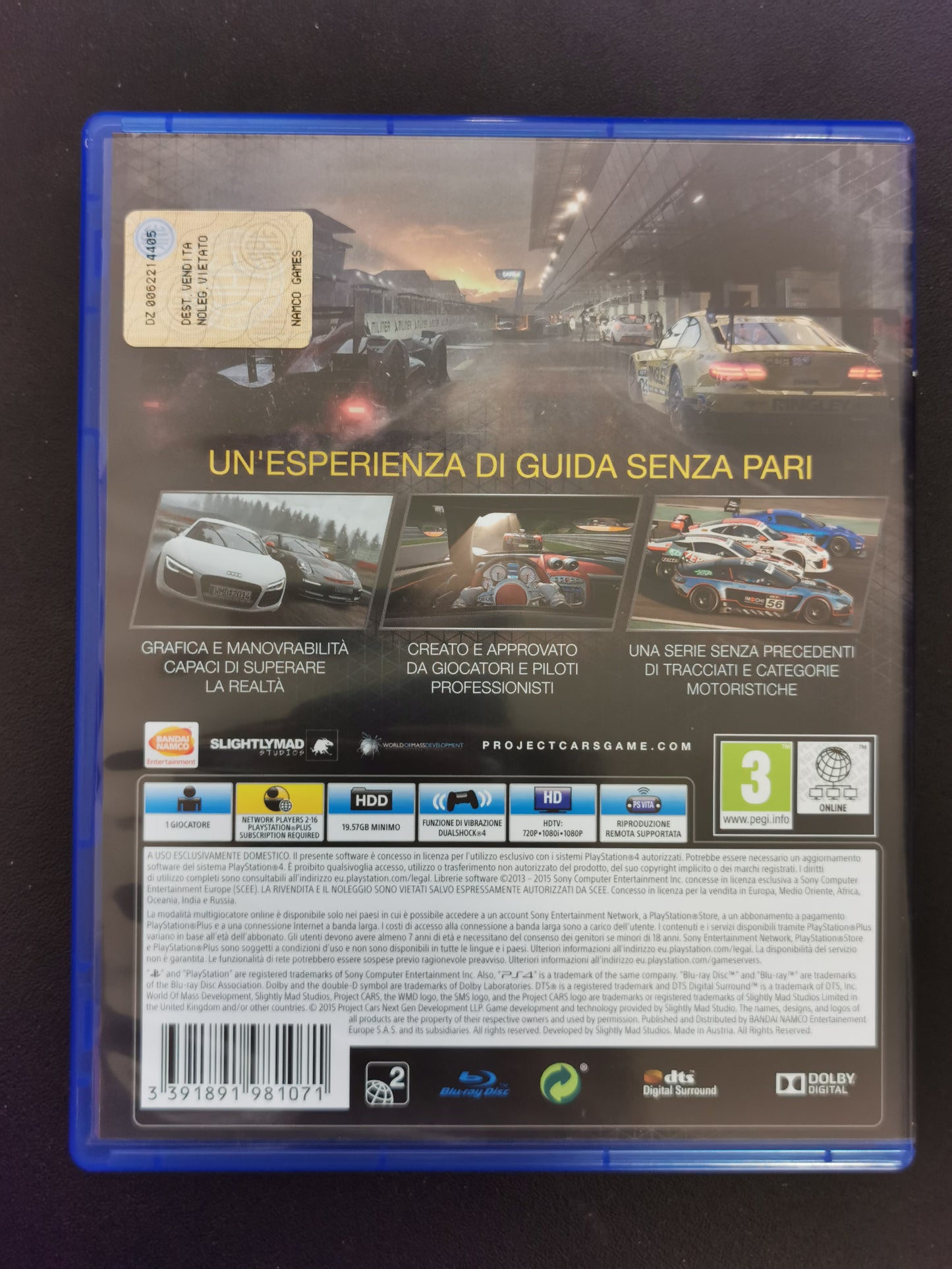 Project CARS (PS4)