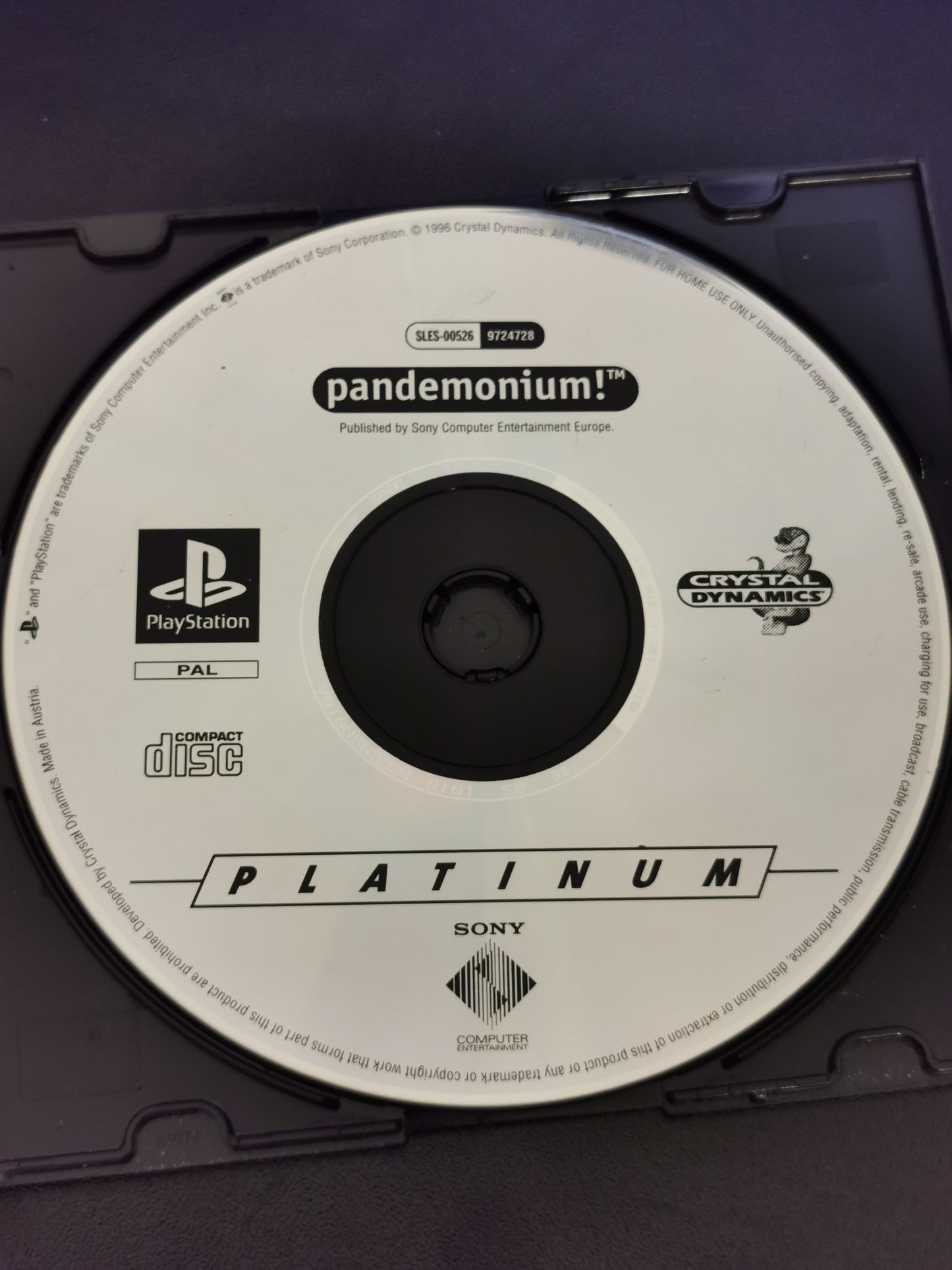 Pandemonium! (PS1) - Platinum - Loose