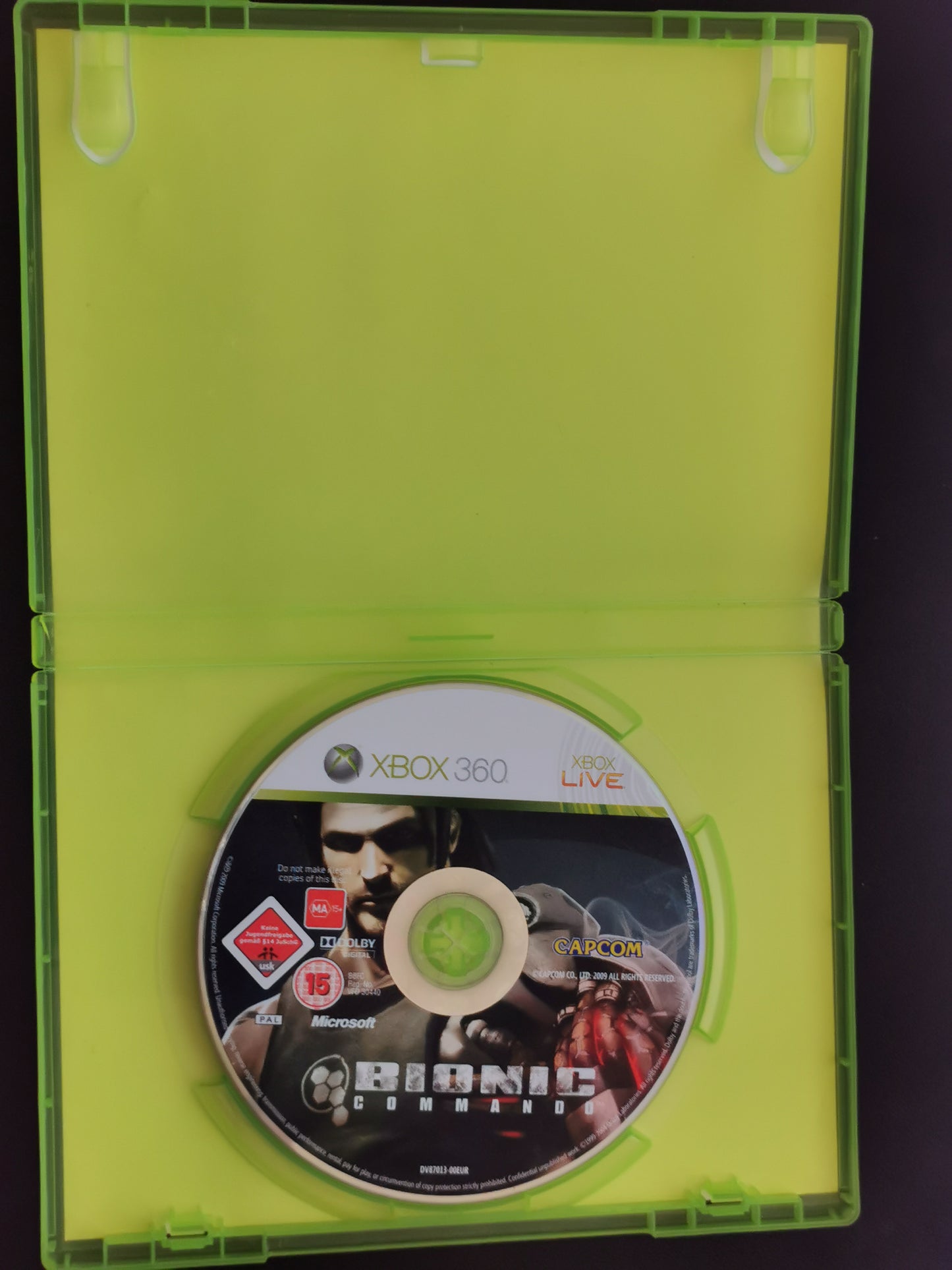 Bionic Commando (Xbox 360) - No manuale