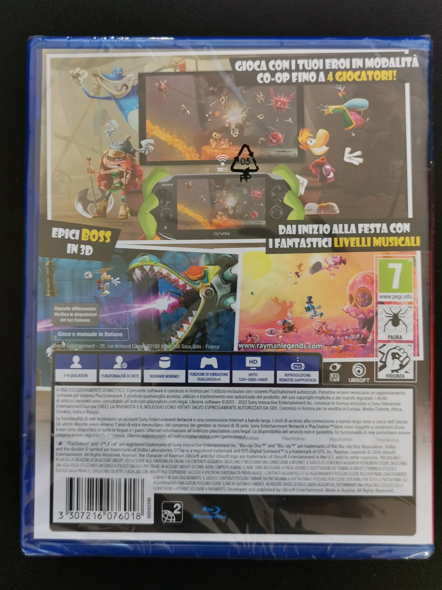 Rayman Legends (PS4) - PlayStation Hits *Nuovo