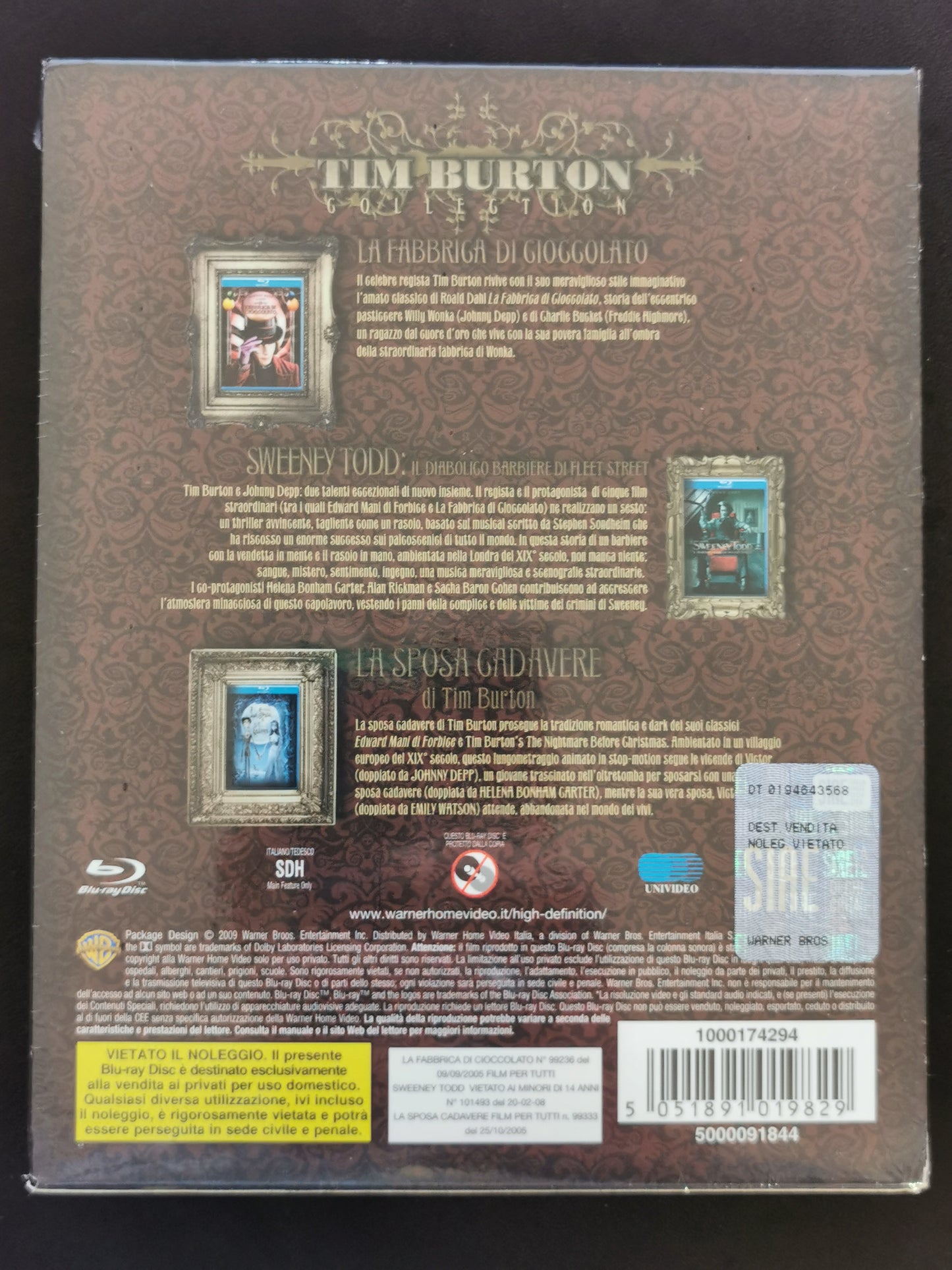 Tim Burton Collection (Blu-ray) - Nuovo