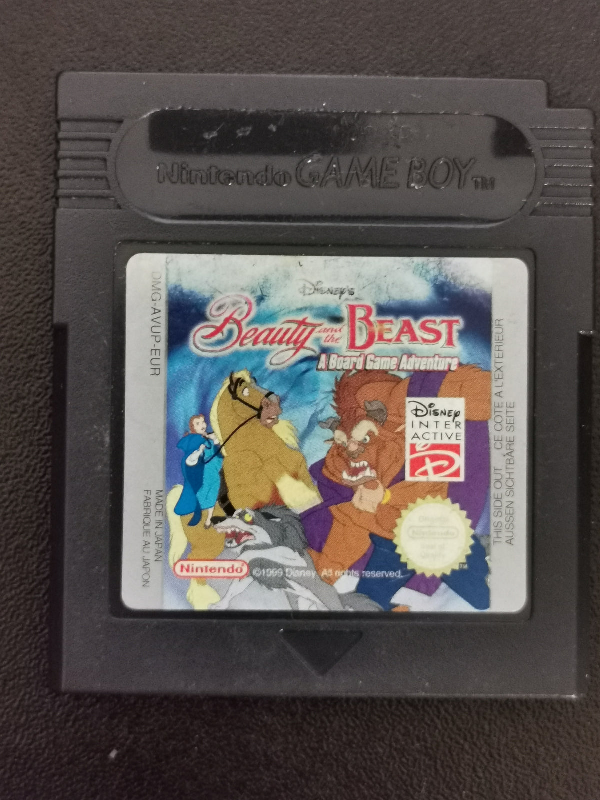 Beauty and the Beast: A Board Game Adventure (GBC) - Loose