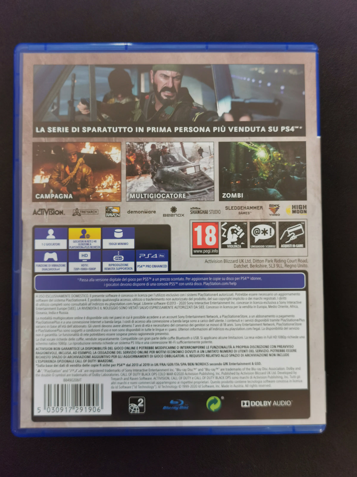 Call of Duty: Black Ops Cold War (PS4)