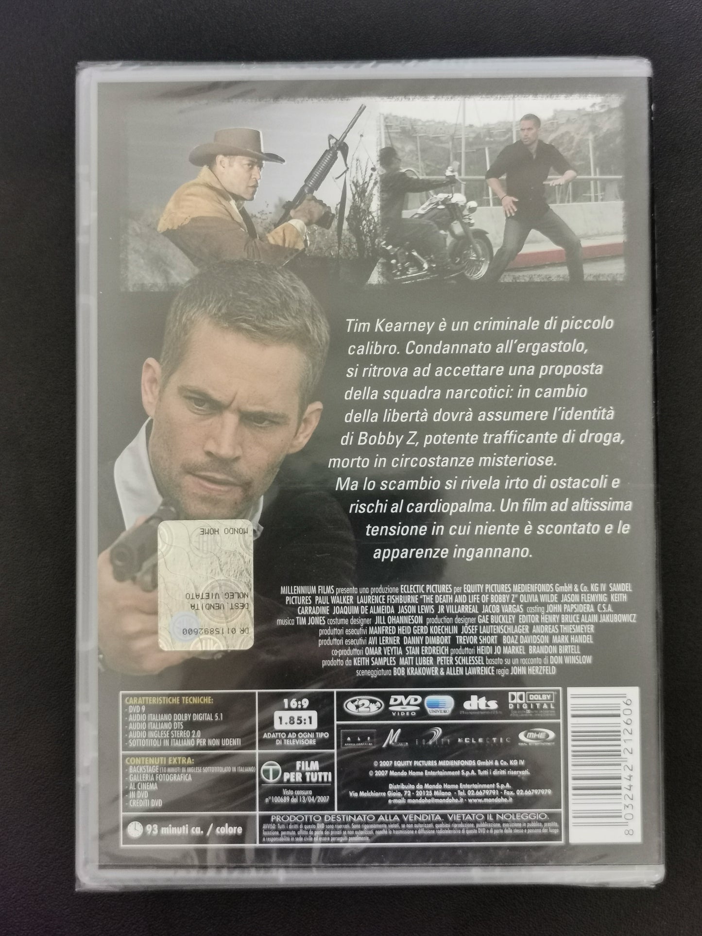 Bobby Z - Il signore della droga (DVD) *Nuovo