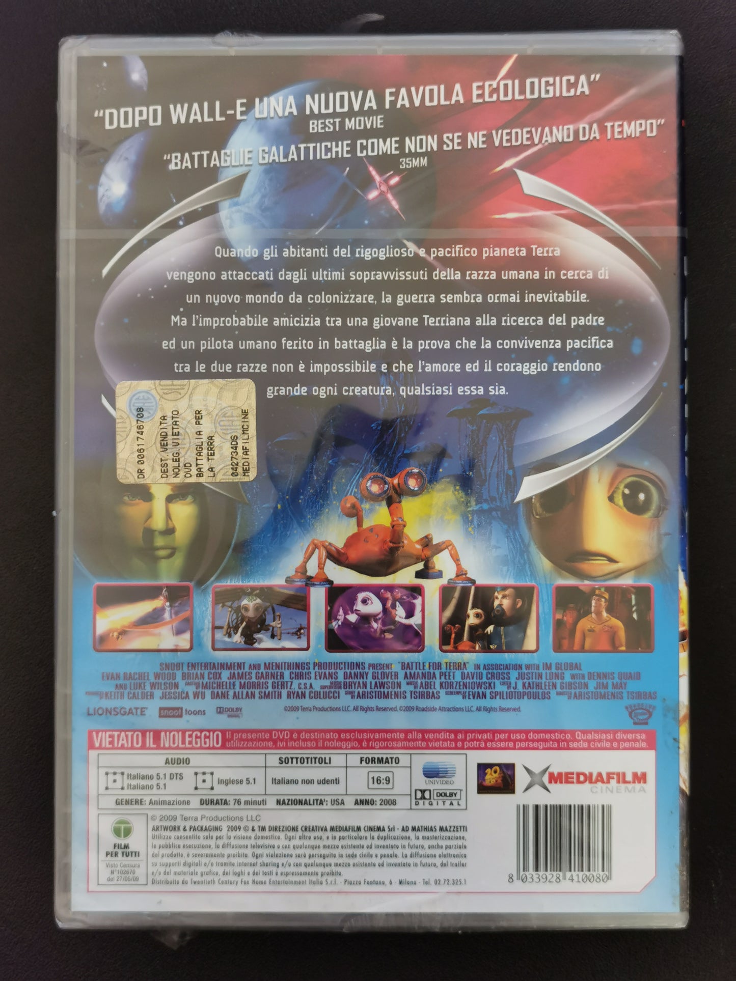 Battaglia per la Terra (DVD) *Nuovo