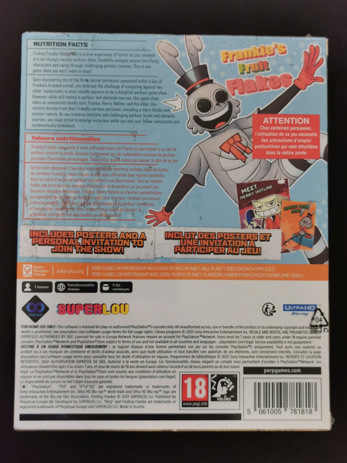 Finding Frankie: Winning Edition (PS5) *Nuovo