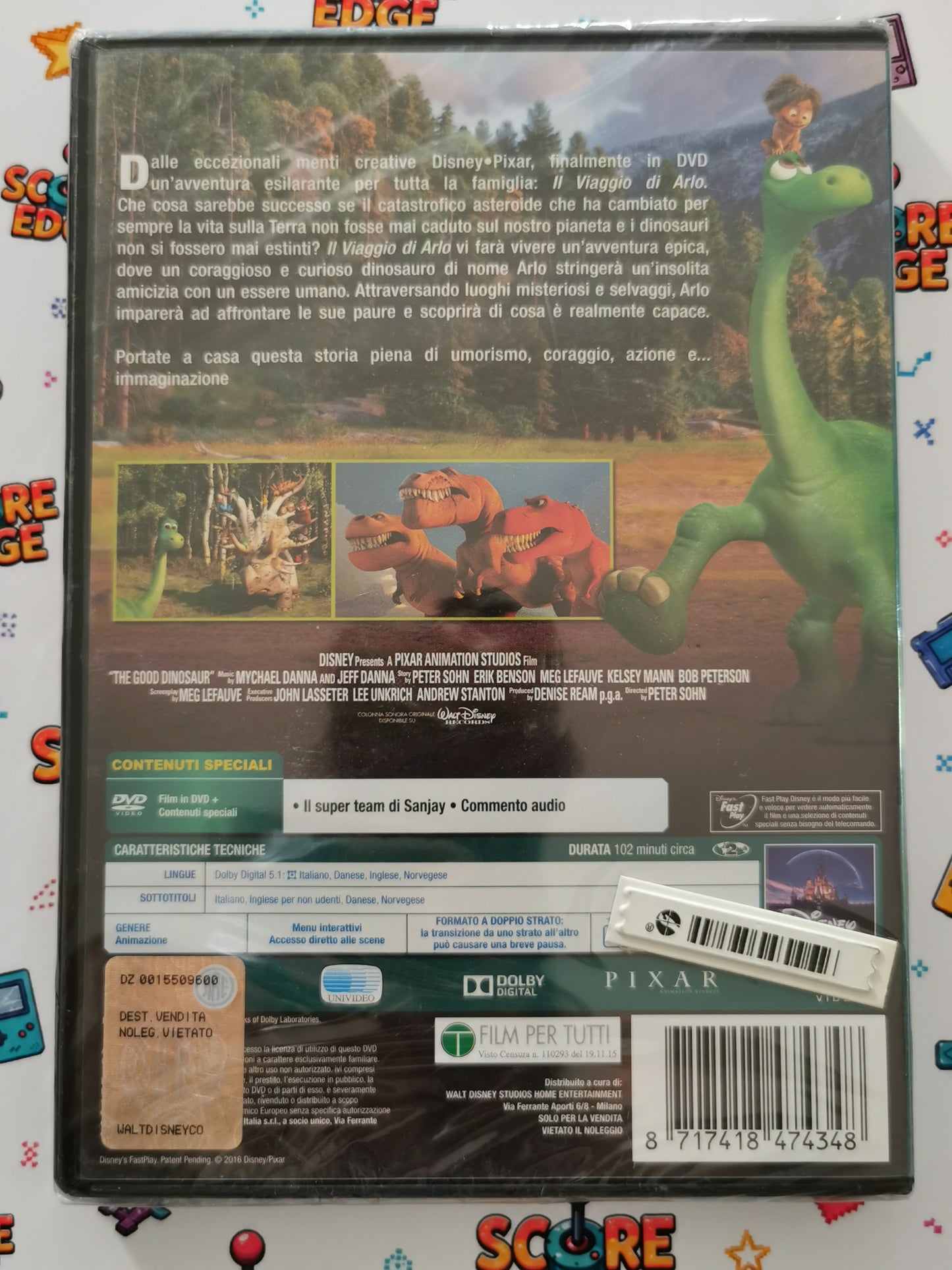 Il Viaggio di Arlo (DVD)